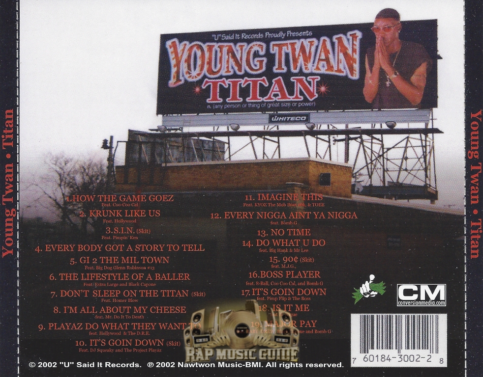 Young Twan - Titan: CD | Rap Music Guide